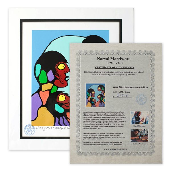 Gift of Knowledge to my Children - Norval Morriseau